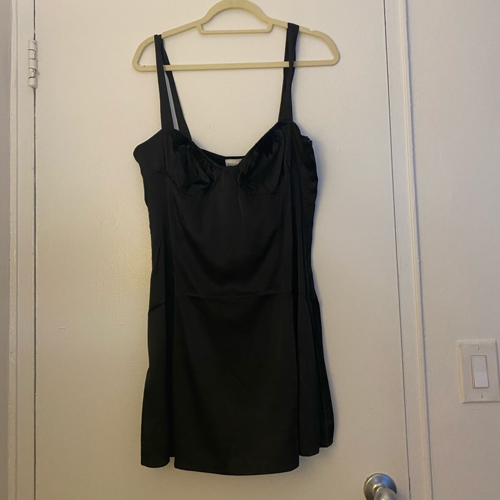 WeWoreWhat black mini dress